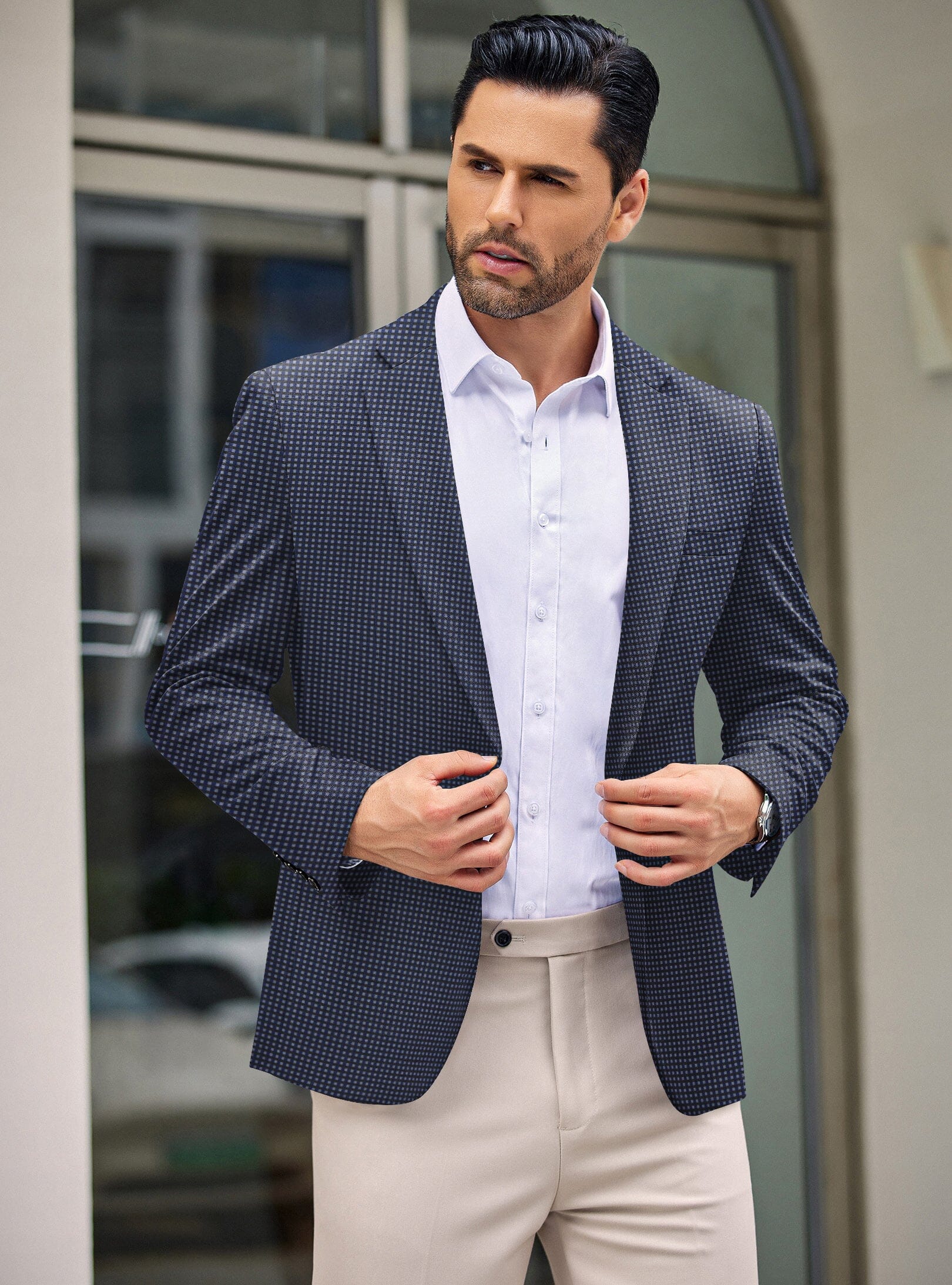 Simple One Button Blazer Jacket (US Only) - Image 9