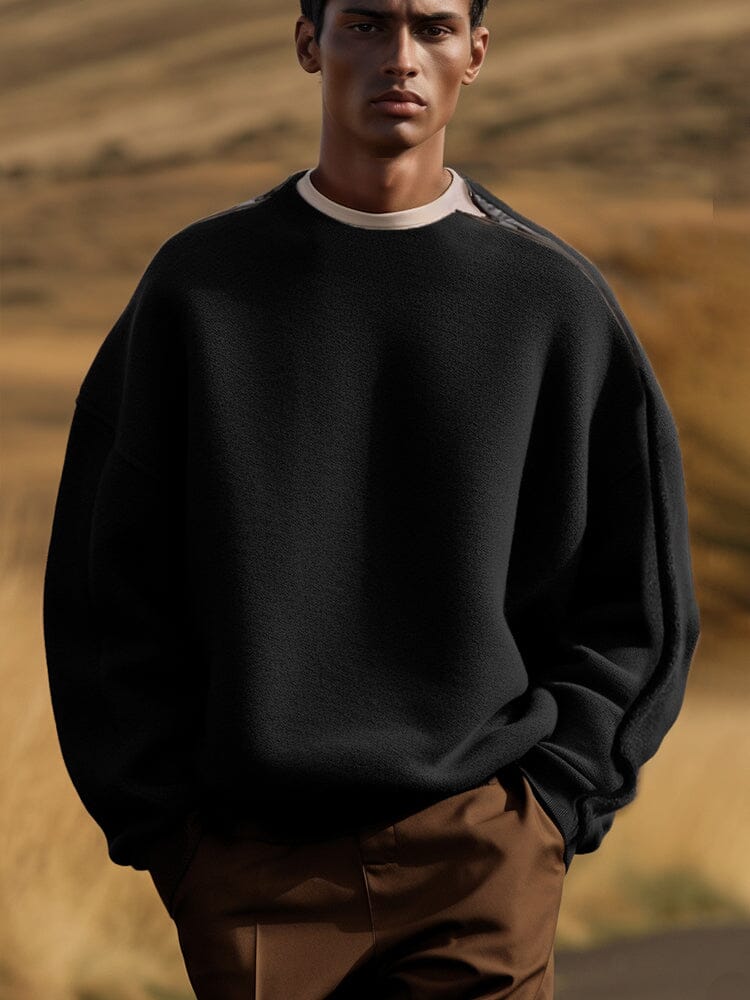 Simple Performance Tweed Sweatshirt - Image 2