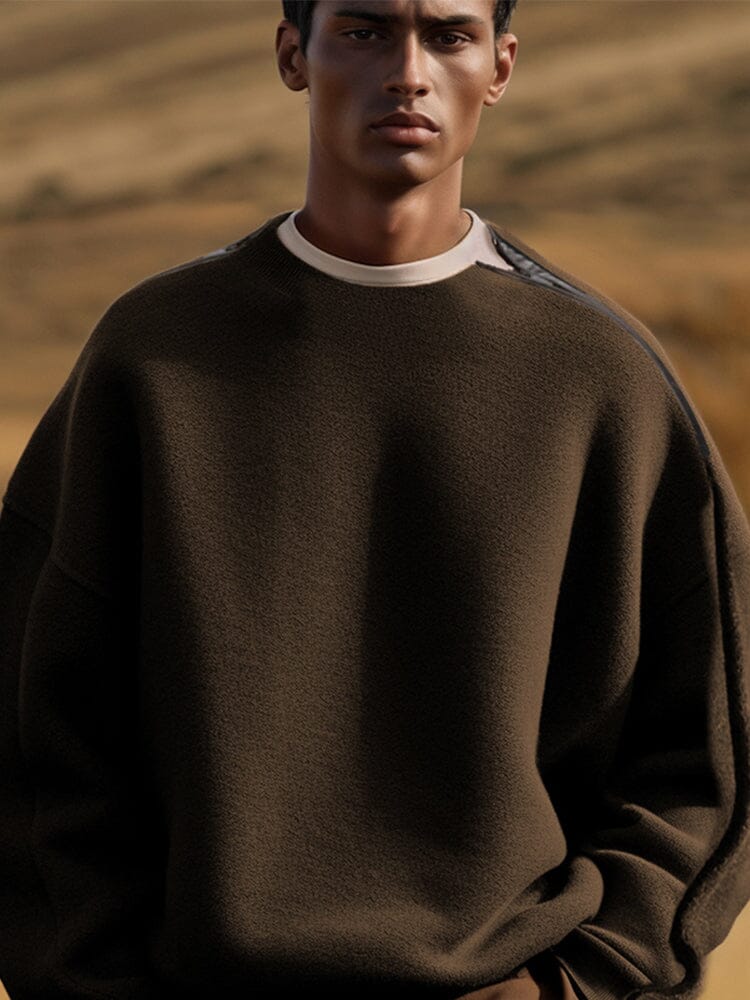 Simple Performance Tweed Sweatshirt - Image 3