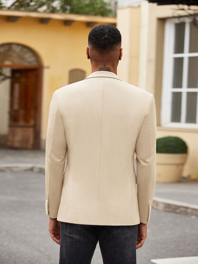 Slim Fit Textured Blazer Jacket (US Only) - Image 13