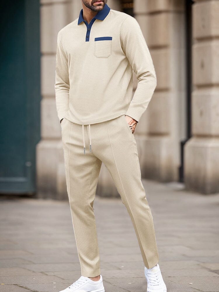 Smart Casual Waffle 2-Piece Set - Image 5
