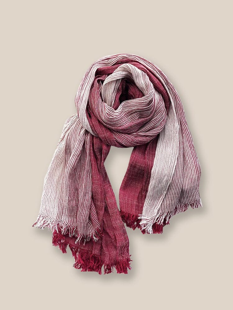 Soft 100% Cotton Tassel Scarf - Image 10