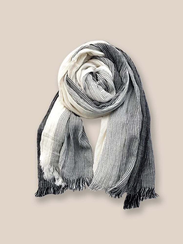 Soft 100% Cotton Tassel Scarf - Image 11