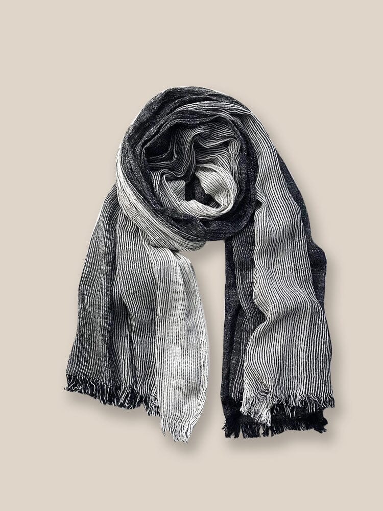 Soft 100% Cotton Tassel Scarf - Image 2