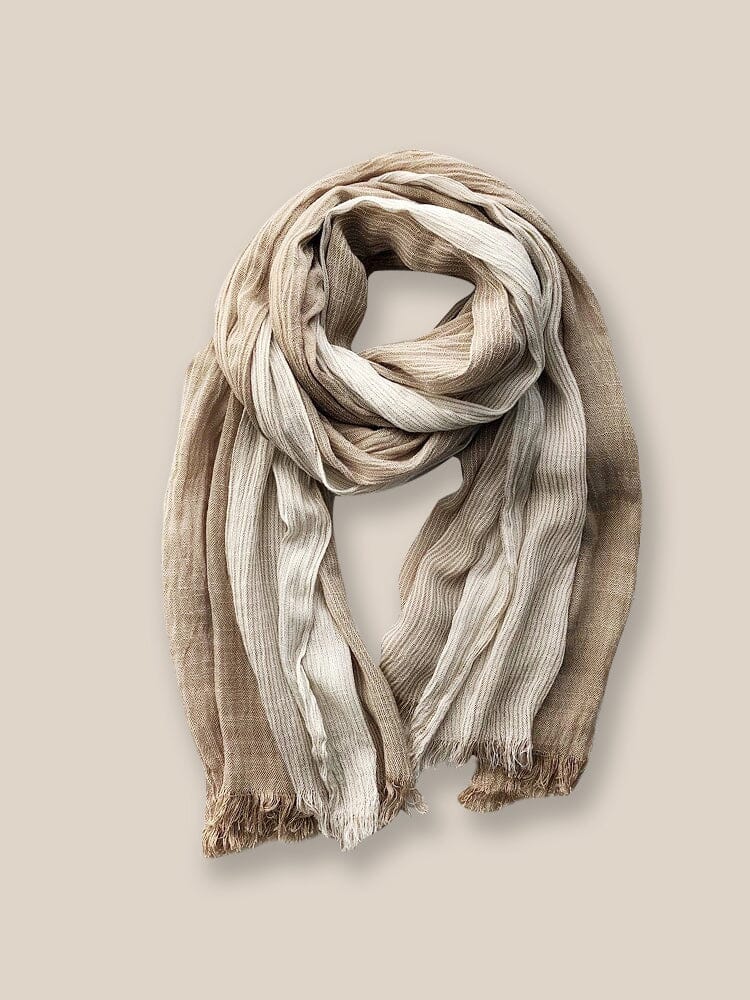 Soft 100% Cotton Tassel Scarf - Image 5