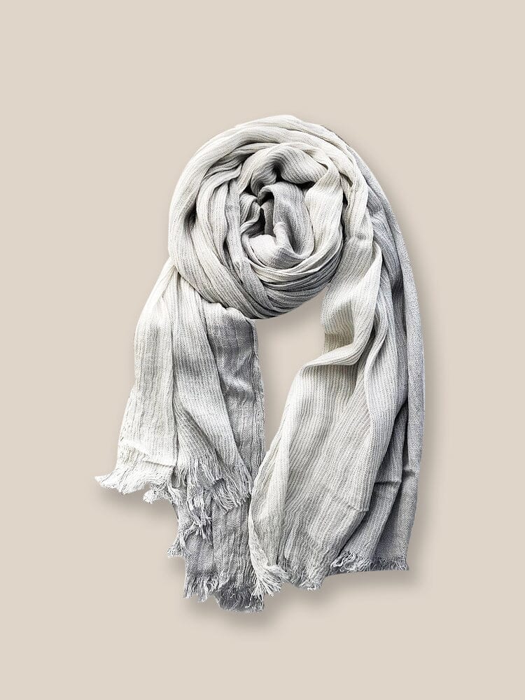 Soft 100% Cotton Tassel Scarf - Image 7