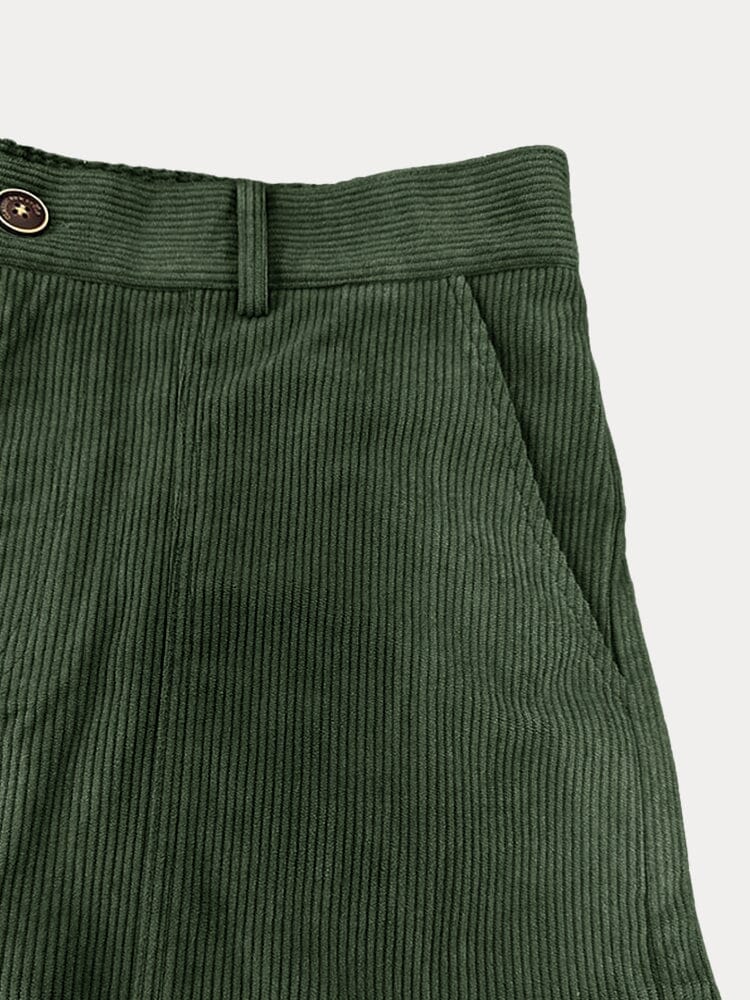 Soft Corduroy Cargo Pants - Image 5