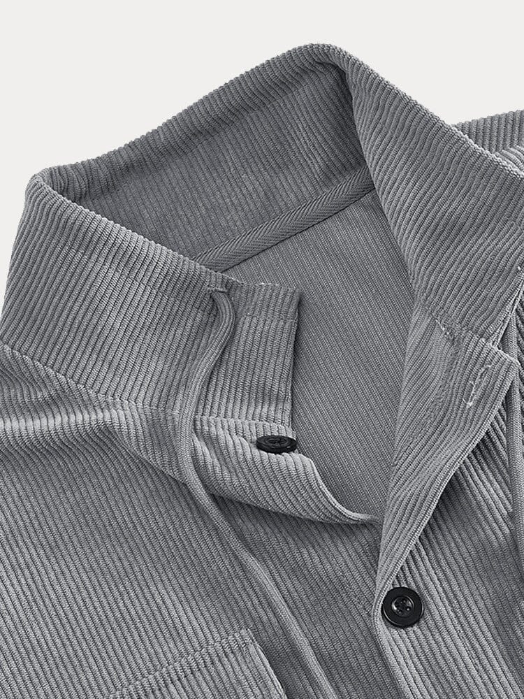 Soft Corduroy Shirt Jacket - Image 7