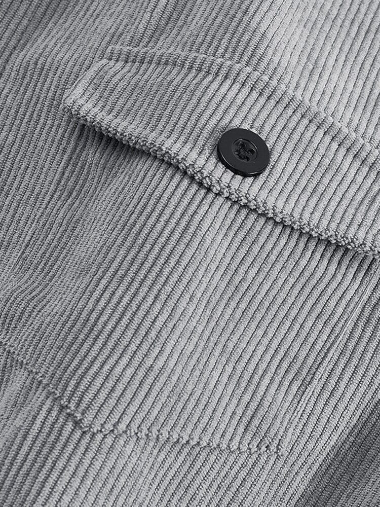 Soft Corduroy Shirt Jacket - Image 8