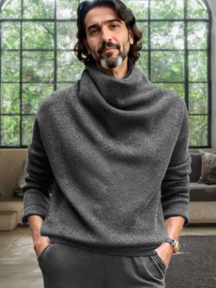Soft Minimalism Stacked Collar Top - Image 2