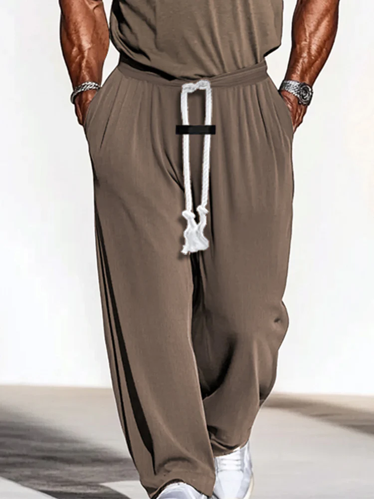 Soft Stretch T-Shirt Pants Set - Image 4