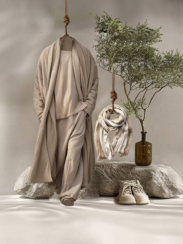 Soft Stretchy Simple 3-Piece Outfits - Image 3