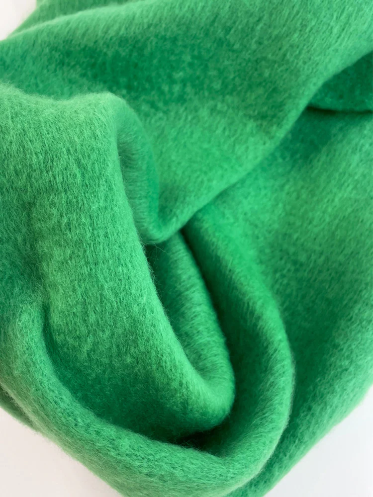 Soft Thick Mohair Tassel Scarf - Image 24