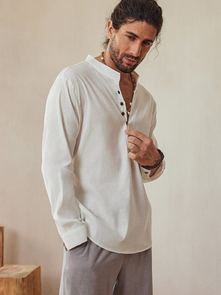Soft Touch Linen Blend Shirt - Image 2