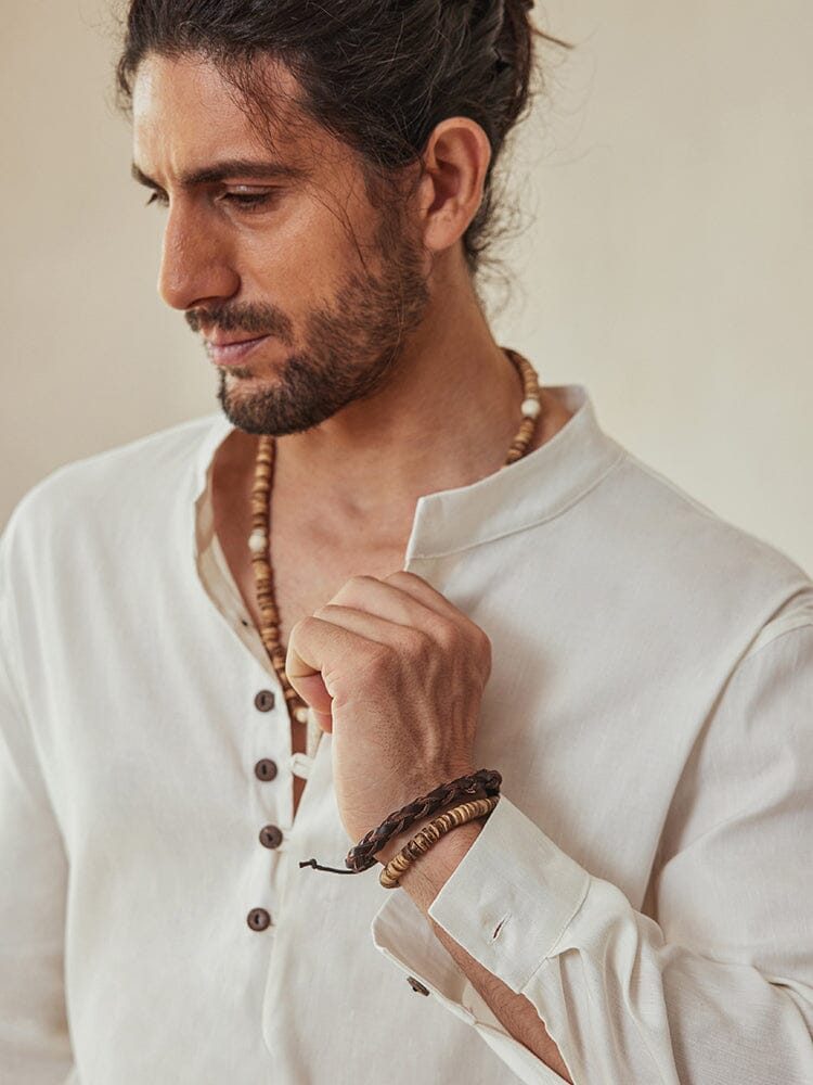 Soft Touch Linen Blend Shirt - Image 4