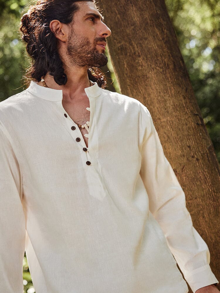 Soft Touch Linen Blend Shirt - Image 5