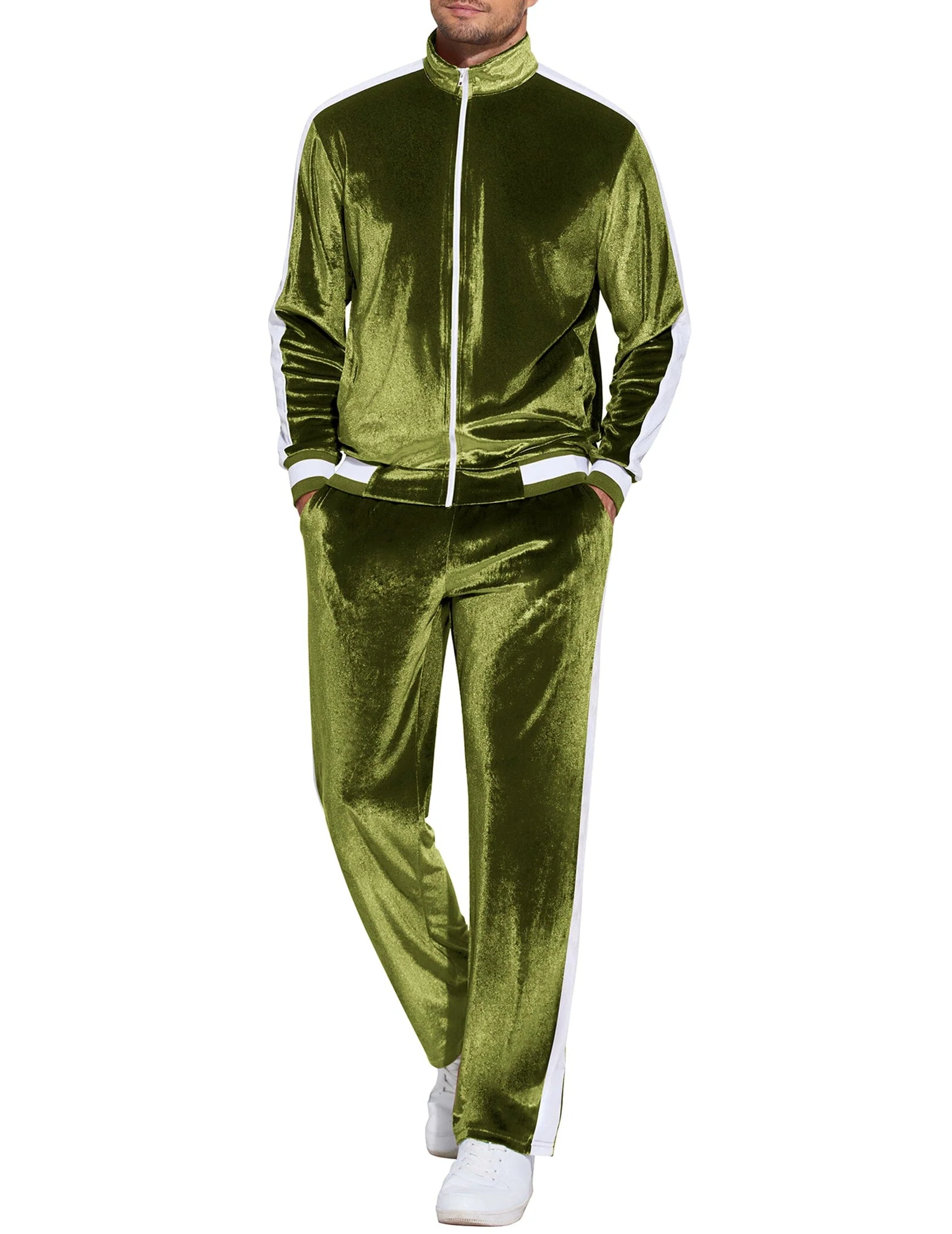Soft Velour Velvet Tracksuit Set (US Only) - Image 8
