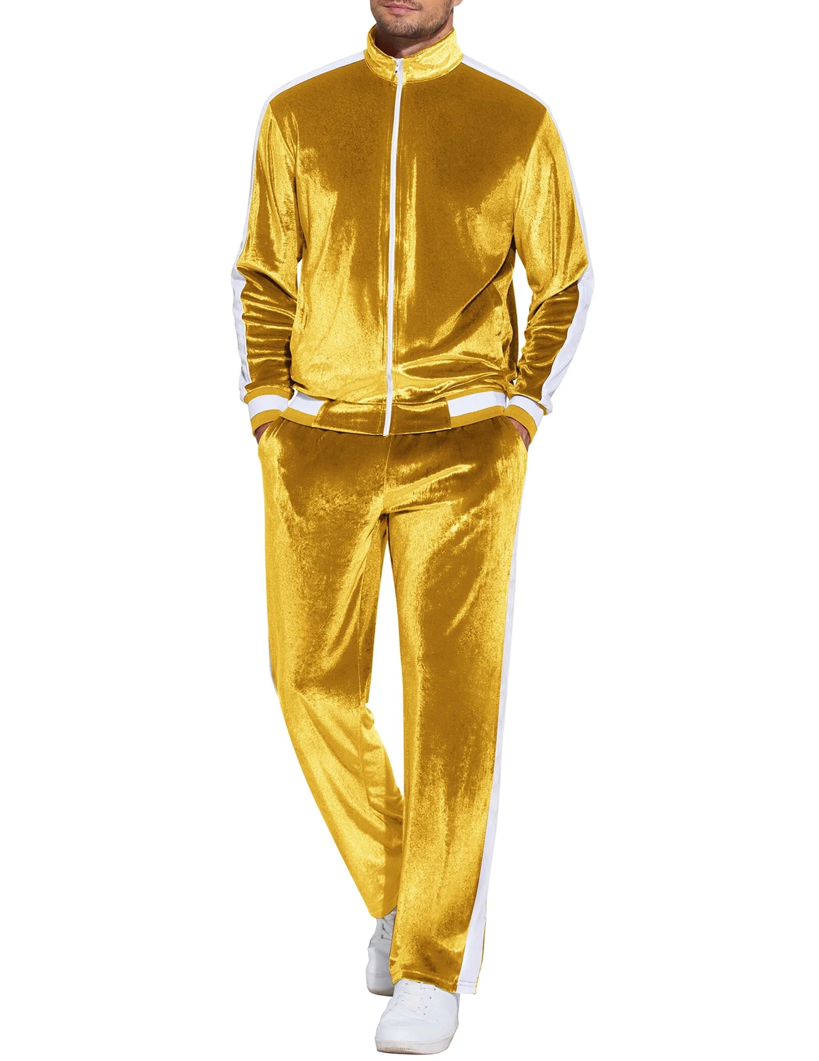 Soft Velour Velvet Tracksuit Set (US Only) - Image 9
