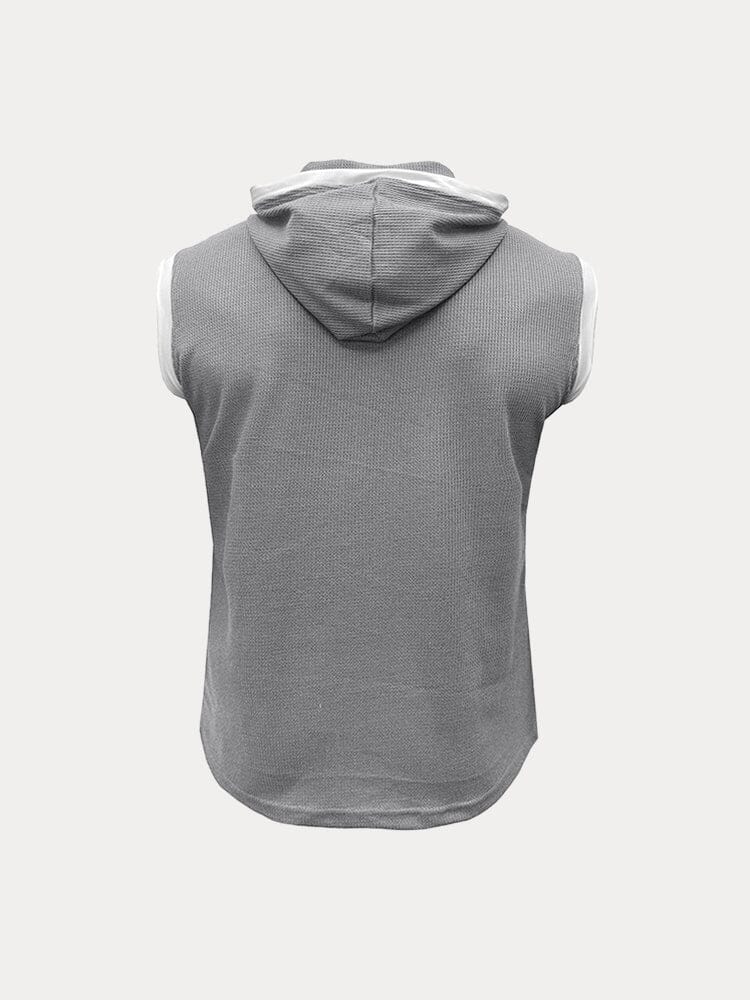 Soft Waffle Hooded Tank Top - Image 14