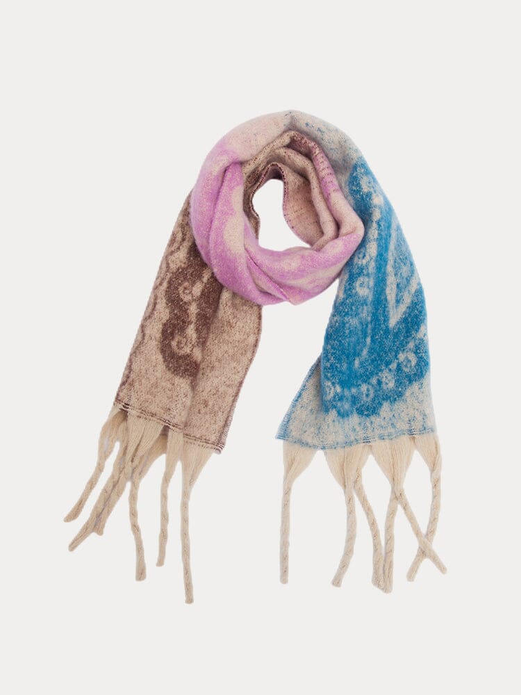 Soft Warm Tassel Shawl Scarf - Image 5