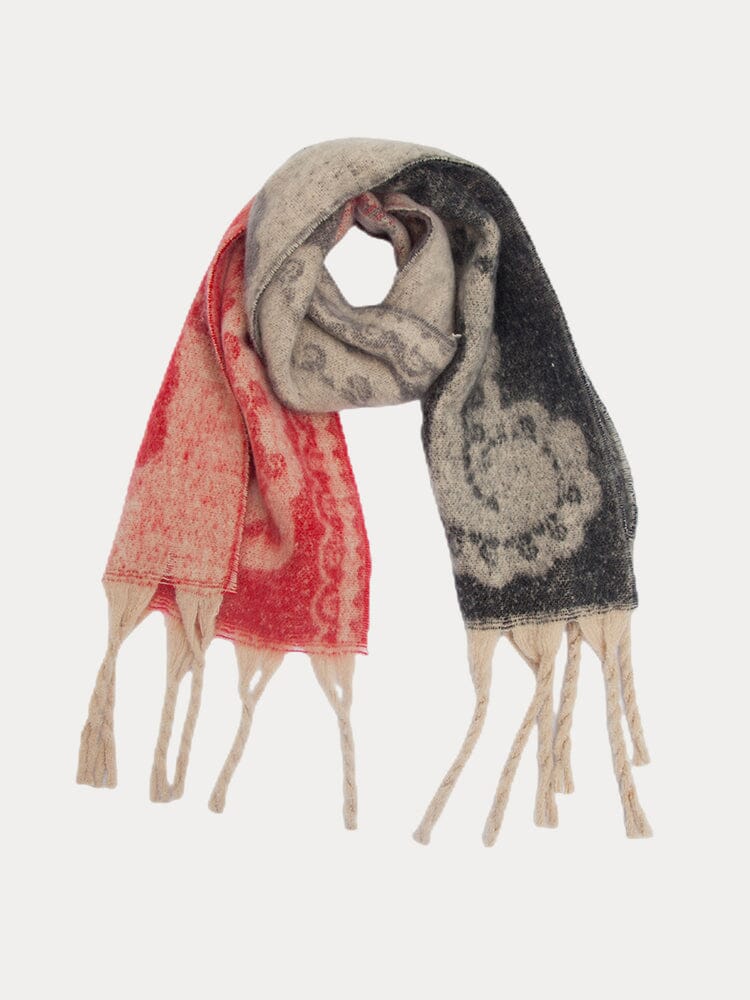Soft Warm Tassel Shawl Scarf - Image 6