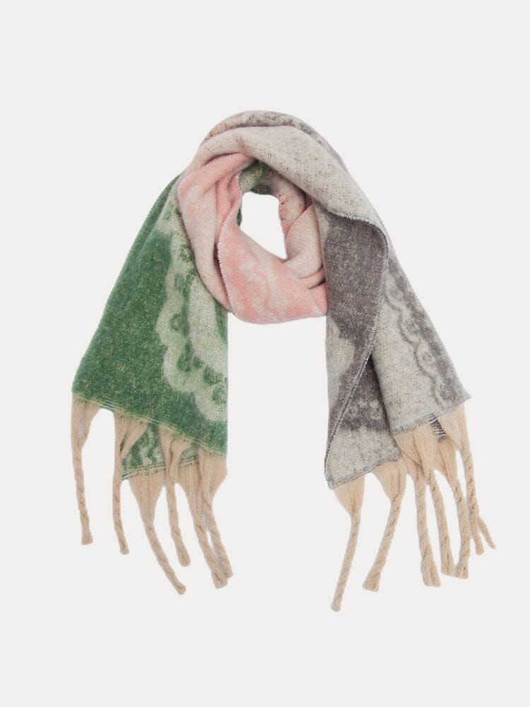Soft Warm Tassel Shawl Scarf - Image 7