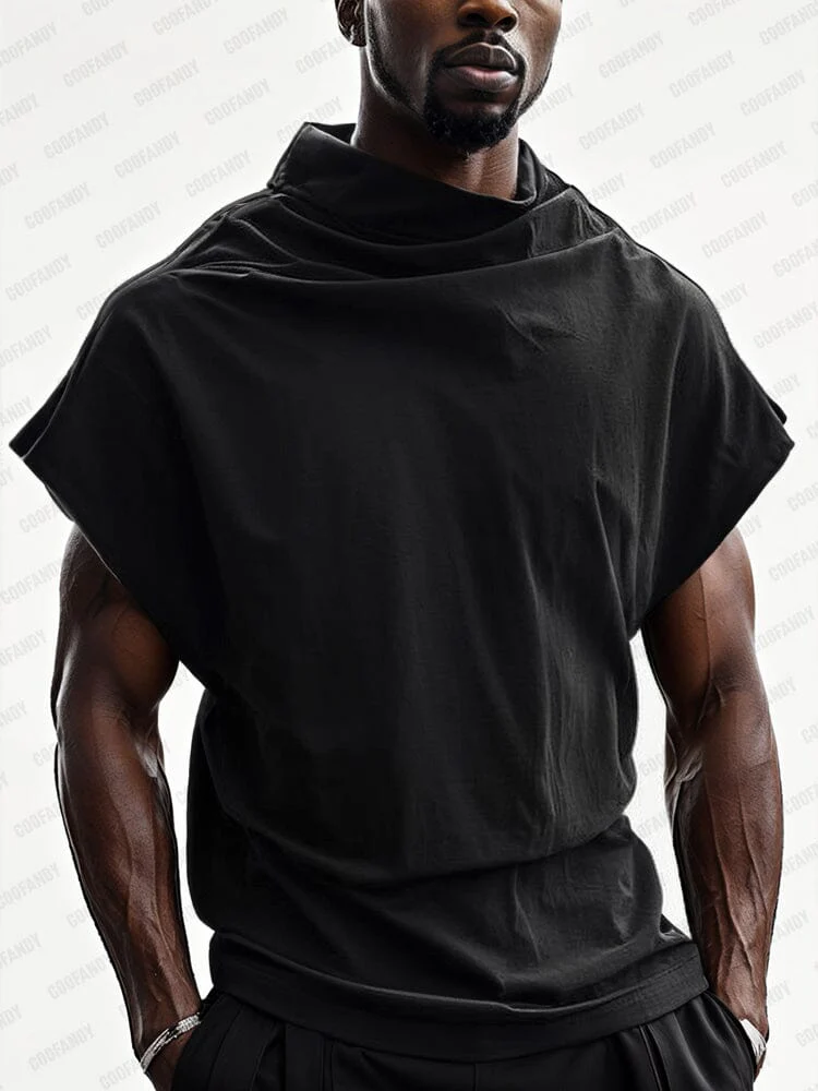 Streetwear Turtleneck Plain Top - Image 2