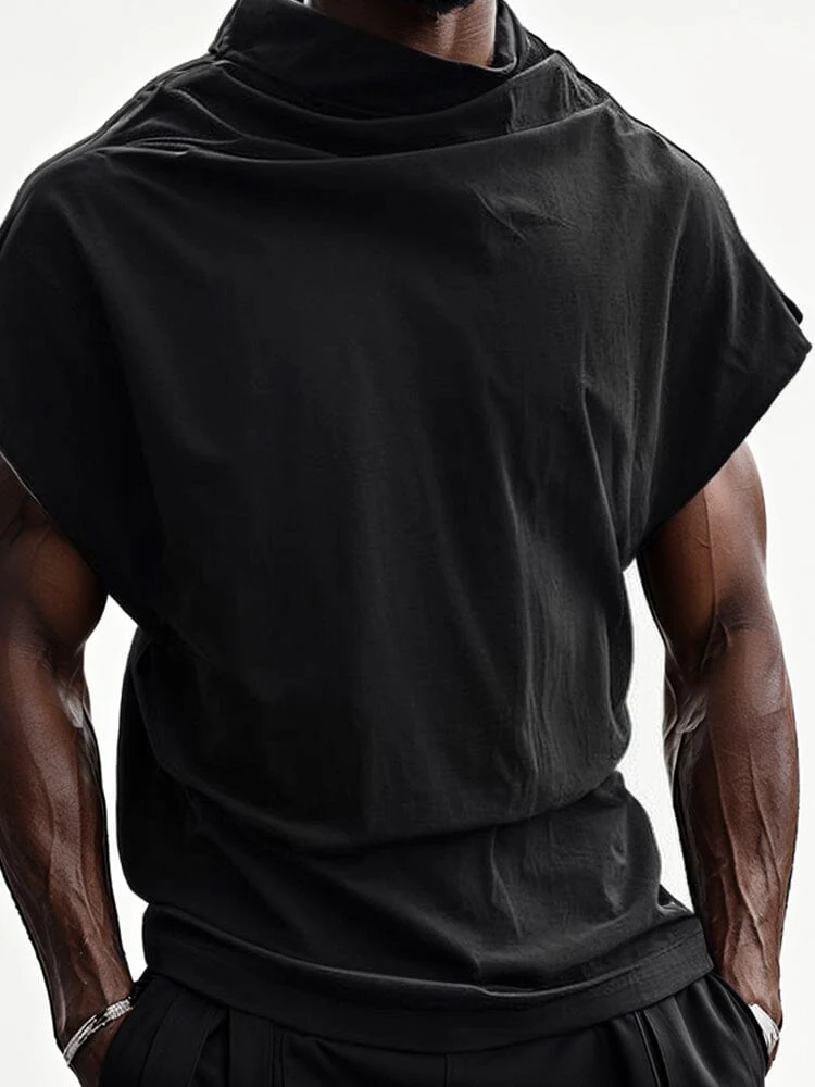 Streetwear Turtleneck Plain Top - Image 4