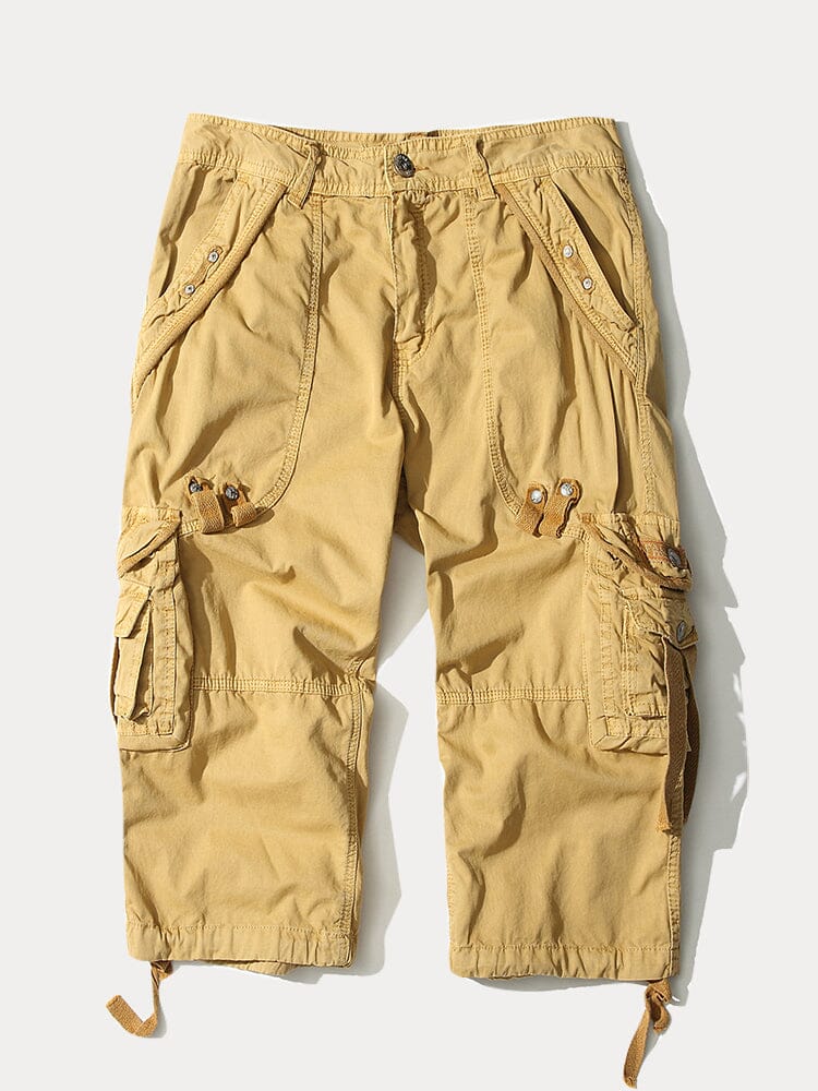 Stylish 100% Cotton Cargo Shorts - Image 14