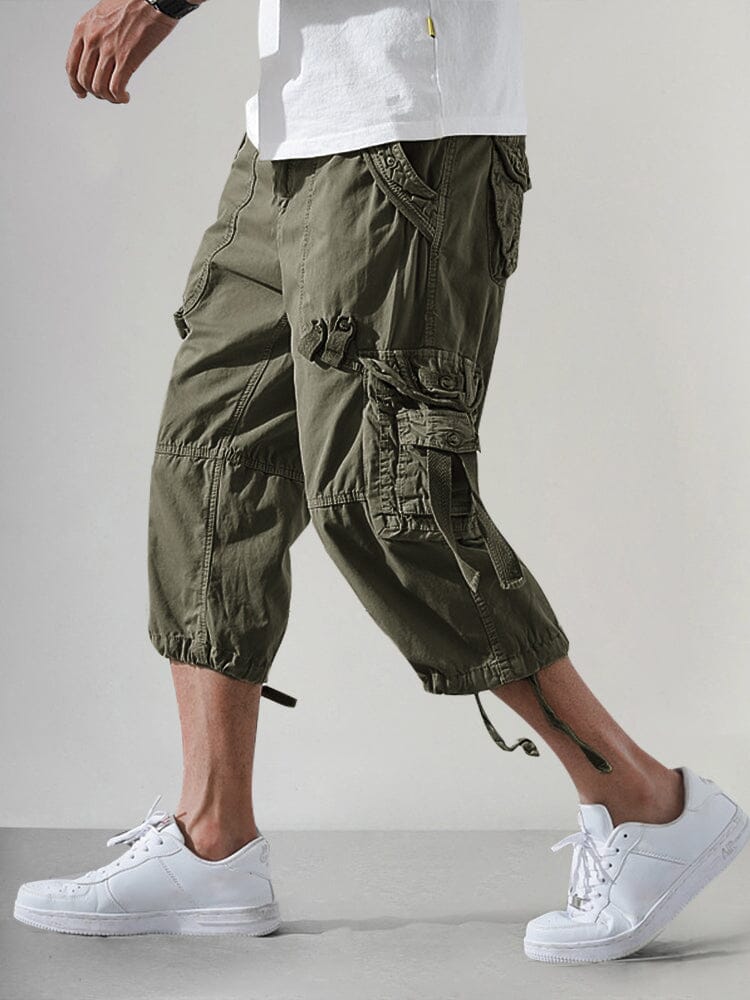 Stylish 100% Cotton Cargo Shorts - Image 2