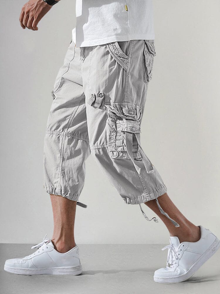 Stylish 100% Cotton Cargo Shorts - Image 4