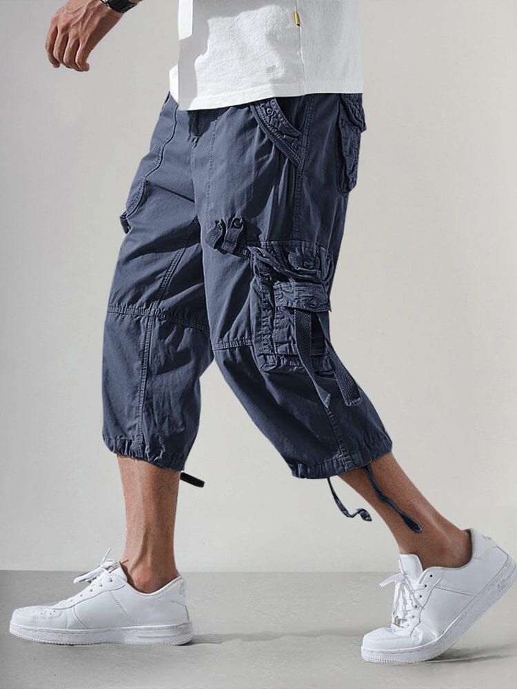 Stylish 100% Cotton Cargo Shorts - Image 5