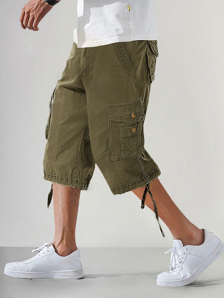 Stylish 100% Cotton Cargo Shorts - Image 7