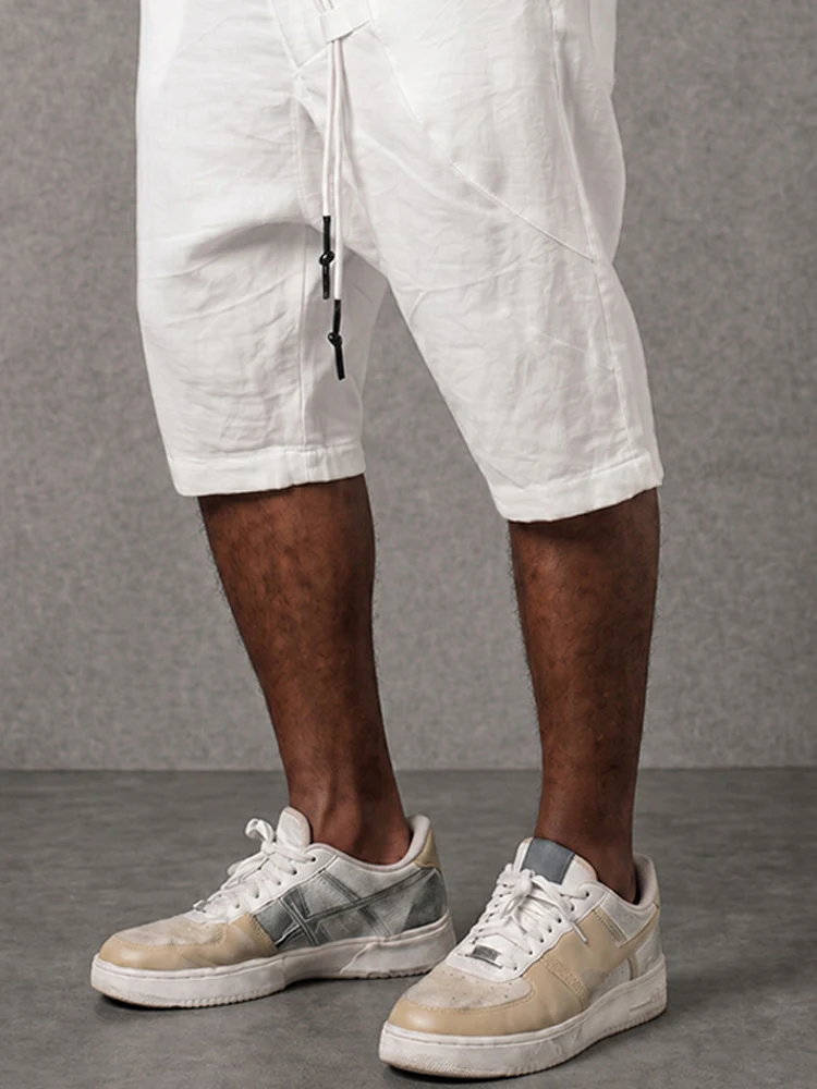 Stylish 100% Cotton Drop Crotch Shorts - Image 4