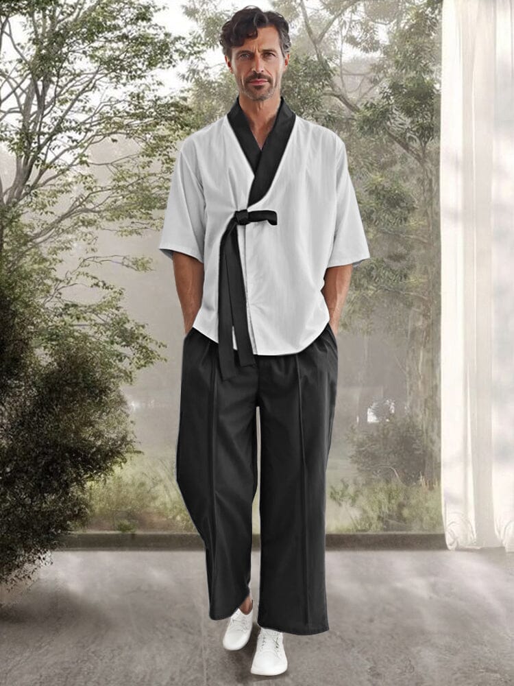 Stylish Color Block 100% Cotton Sets - Image 2