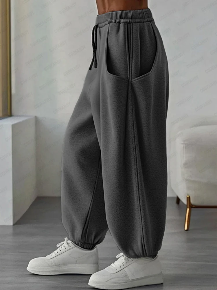 Stylish Comfy Baggy Sweatpants - Image 2