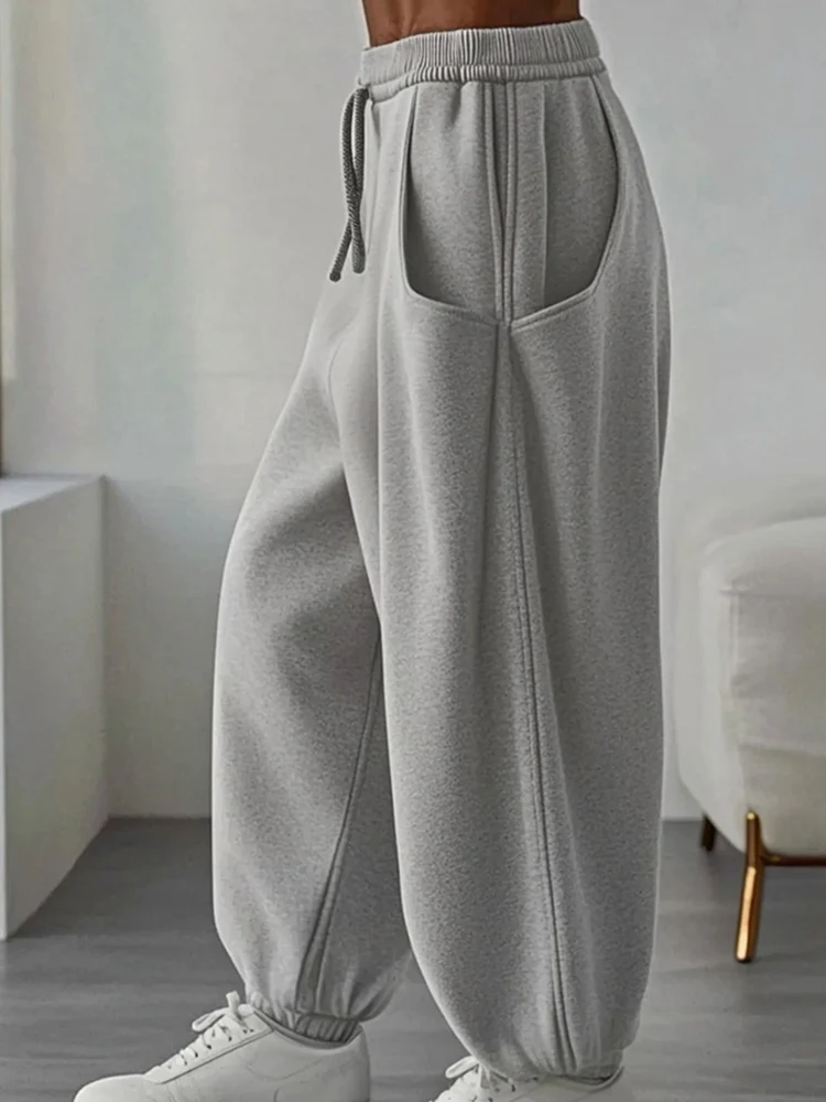 Stylish Comfy Baggy Sweatpants - Image 4