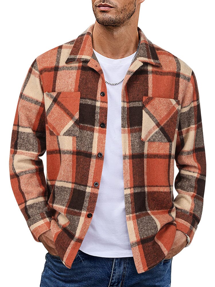 Stylish Comfy Flannel Plaid Shirt (US Only) - Image 11