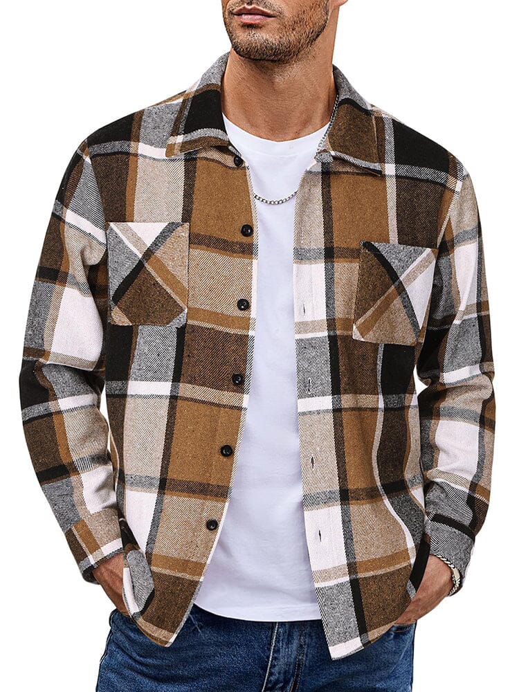 Stylish Comfy Flannel Plaid Shirt (US Only) - Image 13