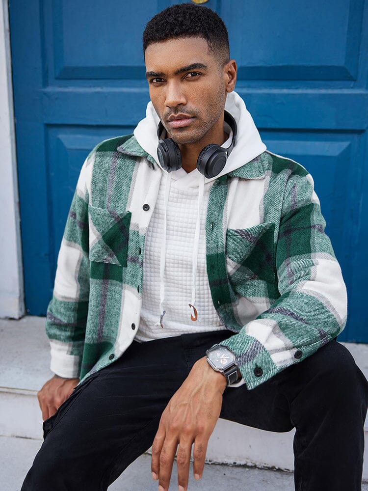Stylish Comfy Flannel Plaid Shirt (US Only) - Image 17