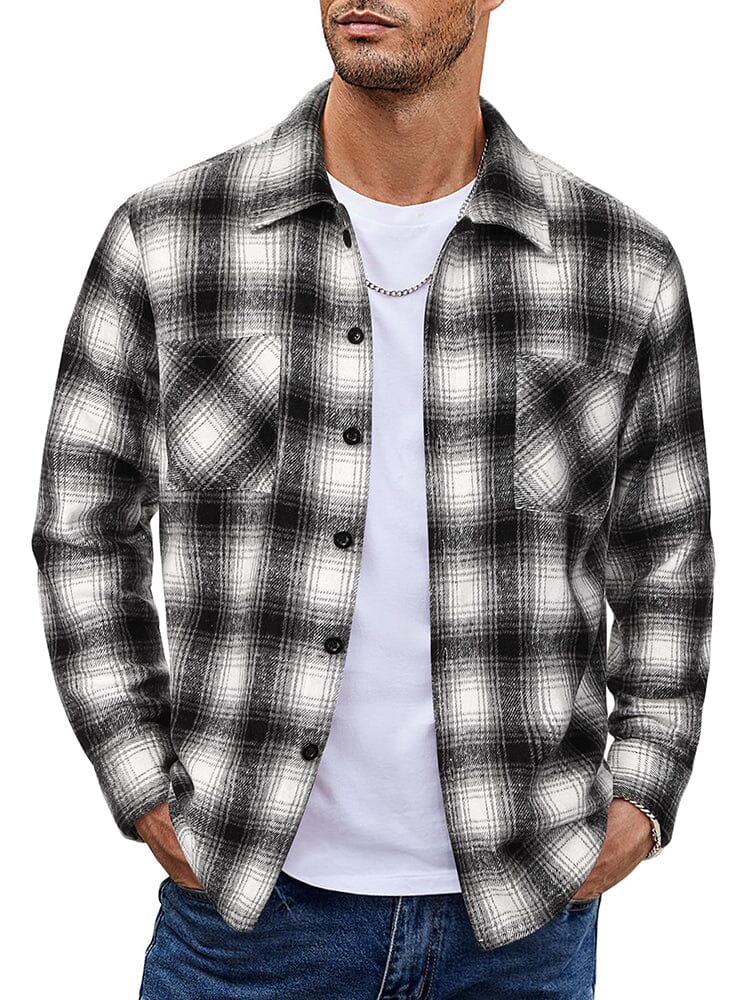 Stylish Comfy Flannel Plaid Shirt (US Only) - Image 5