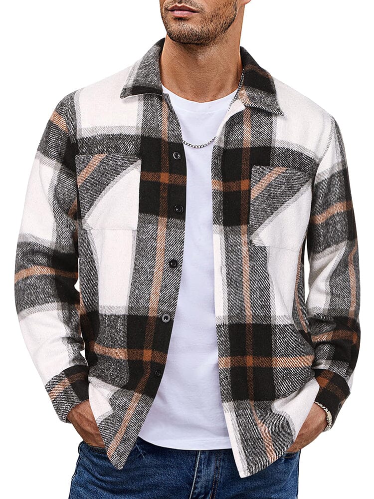 Stylish Comfy Flannel Plaid Shirt (US Only) - Image 7