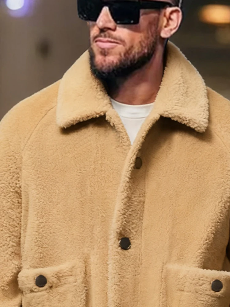 Stylish Cozy Warm Fleece Jacket - Image 3