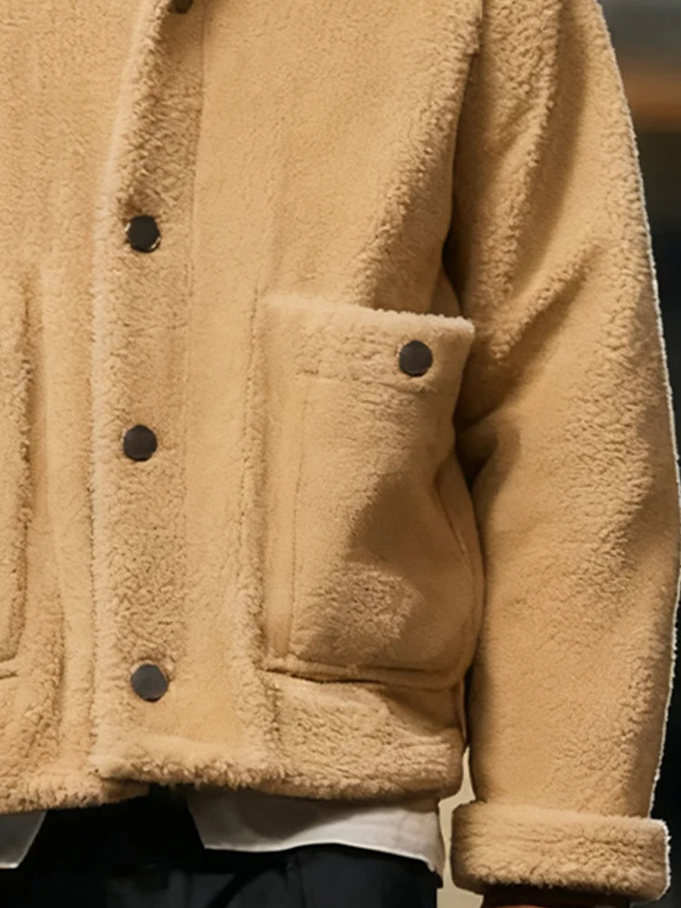 Stylish Cozy Warm Fleece Jacket - Image 4