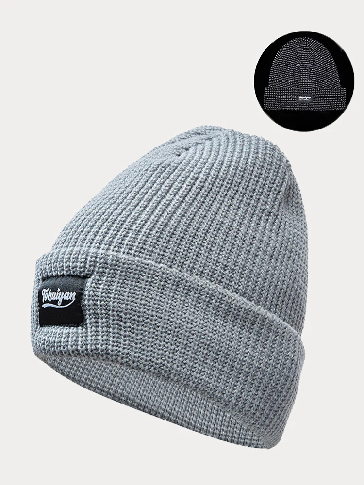 Stylish Essential Knit Cuffed Beanie - Image 4