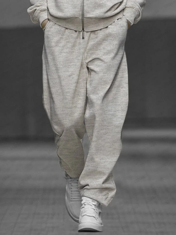 Stylish Full-Zip Jacket Set - Image 5