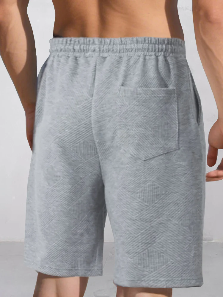 Stylish Jacquard Textured Shorts - Image 7