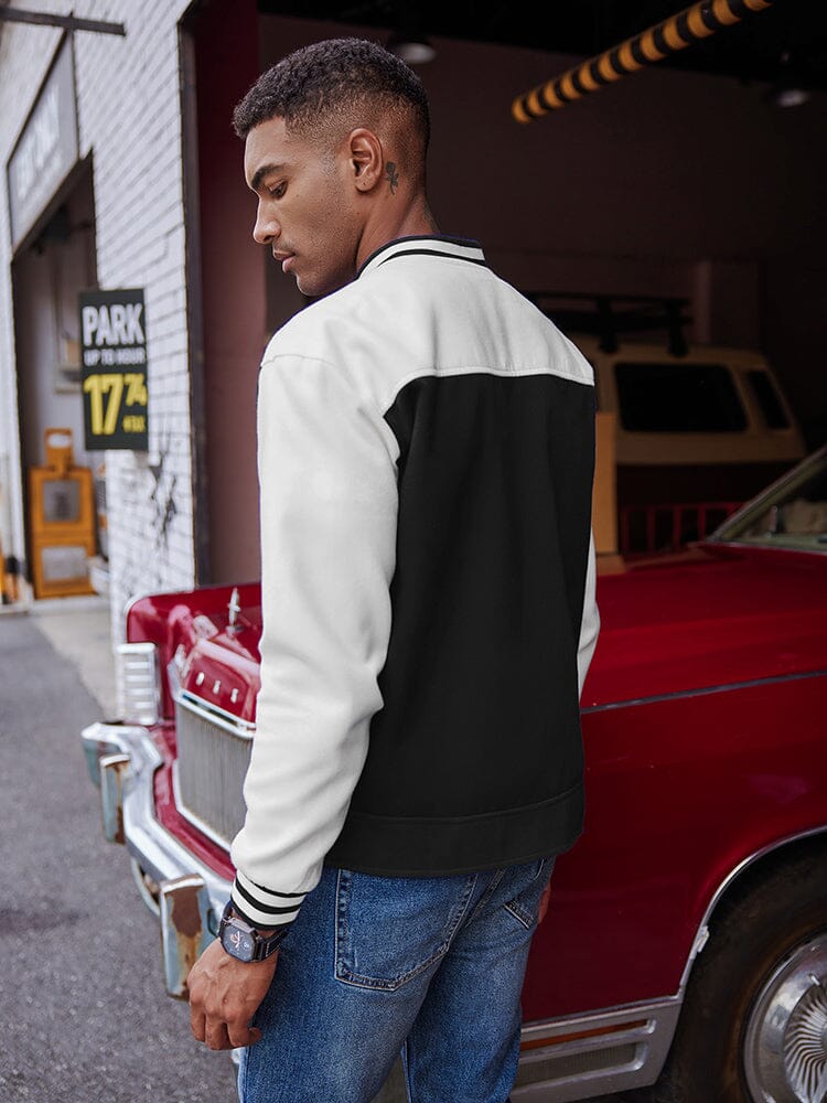 Stylish Letter Baseball Varsity Jackets (US Only) - Image 16