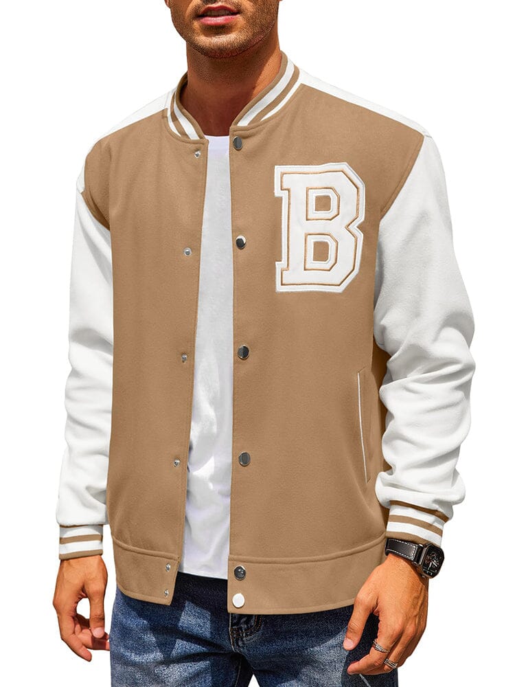 Stylish Letter Baseball Varsity Jackets (US Only) - Image 5