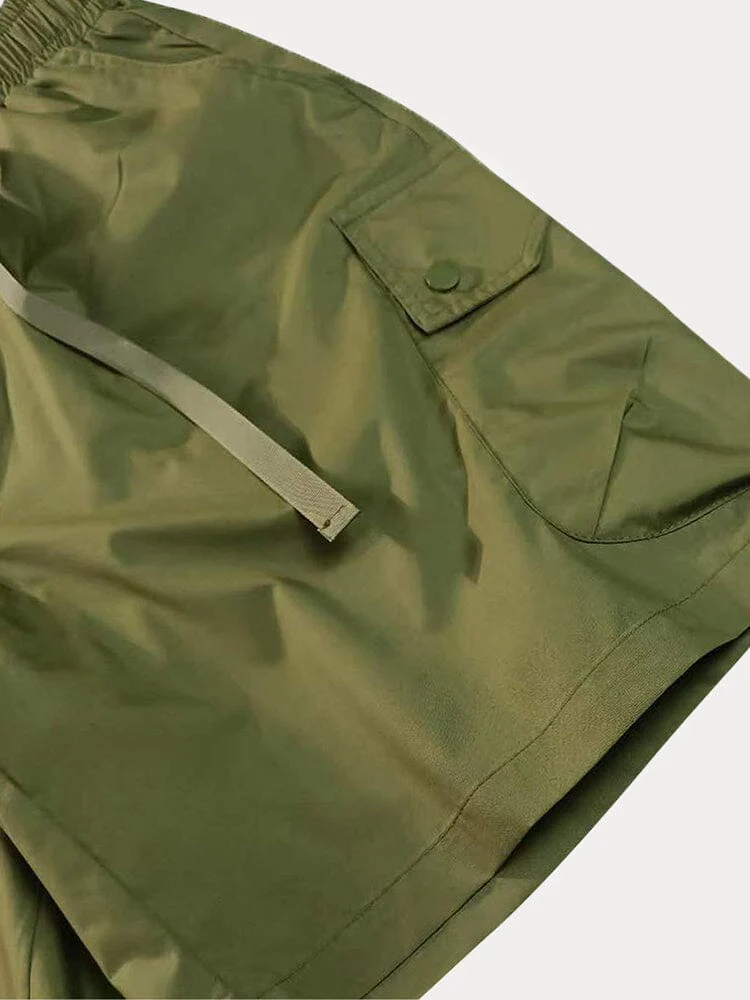 Stylish Loose Fit Cargo Shorts - Image 10